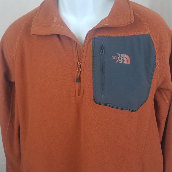 Mens North Face Fleece Pullover Size L - Picture 3 of 6